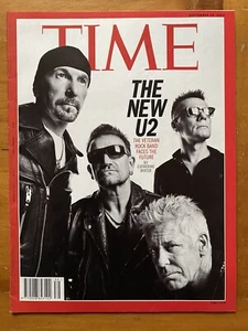 TIME Magazine 2014 The New U2 Bono Cover Feature iTunes Album Modi India NO LAB - Picture 1 of 5