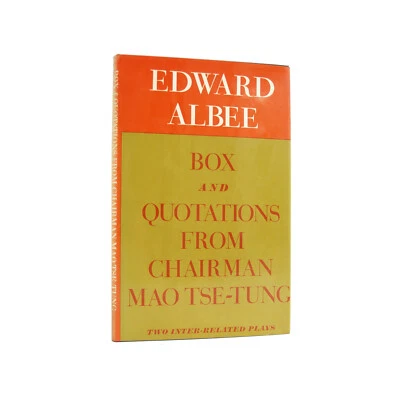 Box and Quotations from Chairman Mao Tse-tung - Edward Albee 1st edition, 1969 - Image 1 of 4