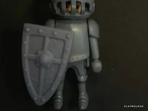 Bouclier médiéval impression 3d résine grise - non peint - échelle Playmobil - Foto 1 di 3