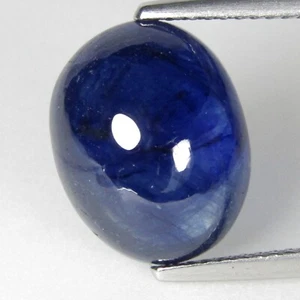 Cabujón ovalado 10,88 quilates genuino 100 % natural zafiro azul 13,7 x 10,8 mm - Imagen 1 de 6