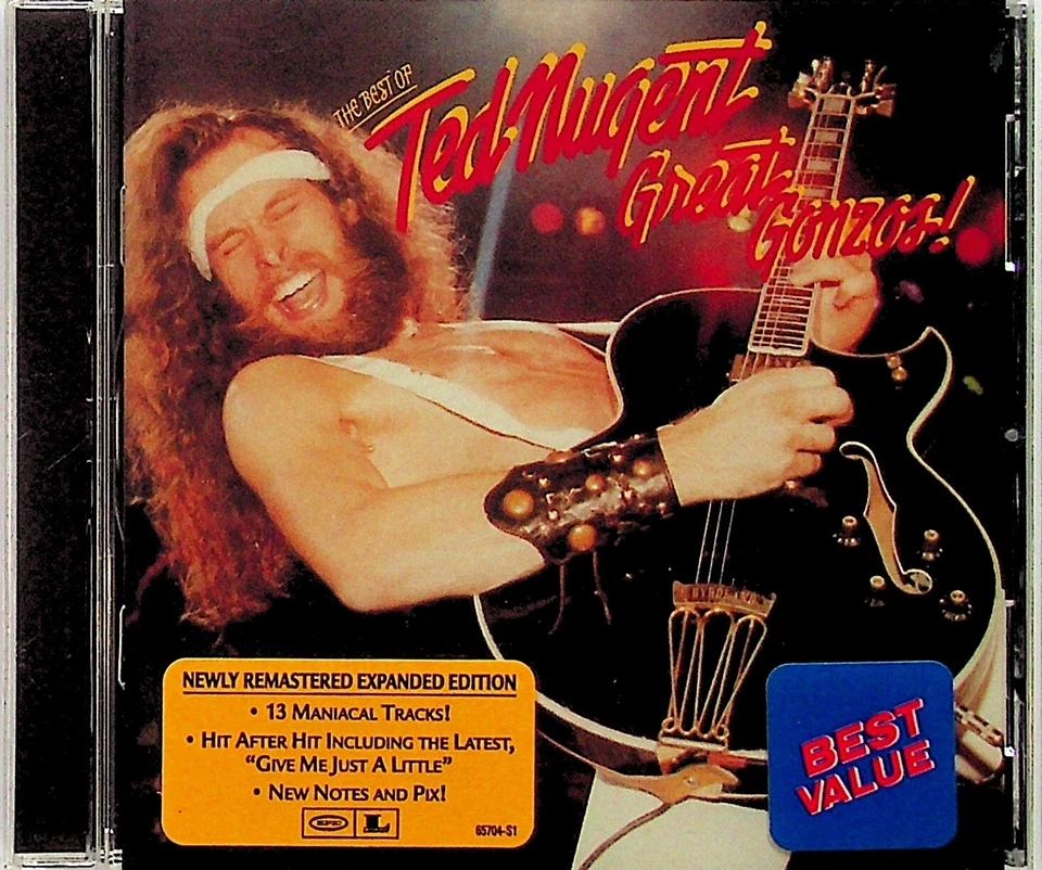 Ted Nugent -Great Gonzos ! -The Best Of Remastered & Expanded CD (Greatest Hits) - Image 1 of 2