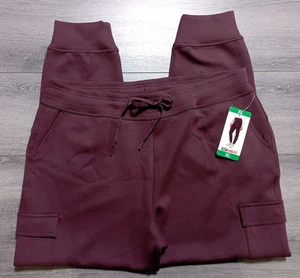 Joggers 32 Degrees Heat para mujer X-grande rojo oscuro bolsillos con cordón atléticos - Imagen 1 de 7