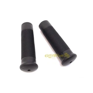 Puños Moto vintage para Pesas De 1" 25,4mm Negro para cafe - Picture 1 of 1