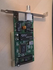 NETWORK PCI CARD ETHERNET BNC GTS H05U09S - Zdjęcie 1 z 3