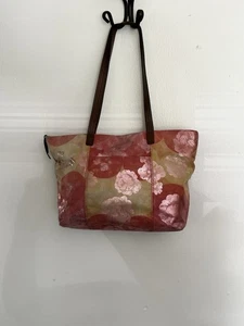 Hobo International Floral Distressed Leder Hobo Schulter Handtasche - Bild 1 von 16