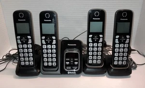 Panasonic KX-TGD560 Link2Cell Bluetooth Cordless Phone Answering Machine System - Zdjęcie 1 z 9