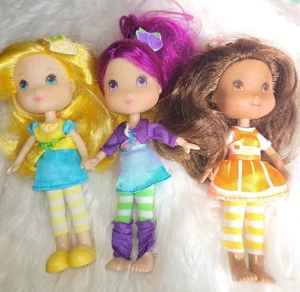 Strawberry Shortcake Berry Best Friends 2008 Hasbro Doll Lot Set Of 3 - Picture 1 of 3