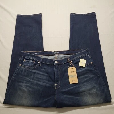Nuevos Jeans Lucky Brand Para Hombre 40/33 221 Rectos Coolmax Denim Algodón Lavado Oscuro Foto 1 de 4