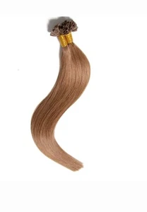 Remy AA Nail U-Tip Bonded 100% Human Hair Extensions #6 .5g 20 Inch New  - Picture 1 of 3