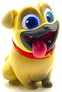 ROLLY Disney Junior CUCCIOLO CANE AMICI cartone animato cucciolo PVC GIOCATTOLO figura 1 3/4" FIGURINA! - Foto 1 di 1