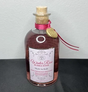 Erbario Toscano Winter Rose Pink Bubble Bath 8.45oz/250ml Italy Classic Gift NEW - Picture 1 of 6