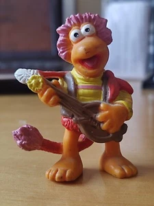 FRAGGLE ROCK GOBO FIGURA GOMA 1983 SCHLEICH MUSICO 5,5 CMS ALTO PINTURA MBE - Imagen 1 de 6