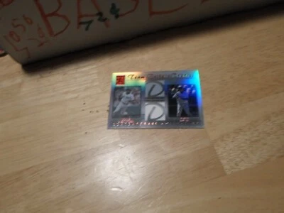 Team Tribute Doubles  of Nomar Garciaparra  and Manny Ramirez game-worn jersey - Image 1 of 4