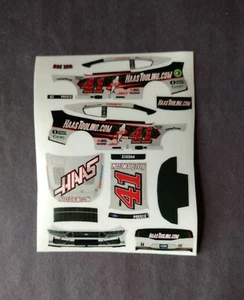 2024 Decalcomanie personalizzate Ryan Preece #41 Haas 1/64 peeling e bastone - Foto 1 di 1