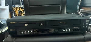 Vtg Symphonic VCR / DVD Combo WF803 Panasonic Magnavox Sony JVC Tested Working - Picture 1 of 4