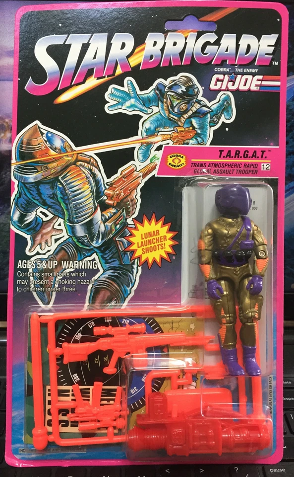 DE COLECCIÓN HASBRO GI JOE ARAH 1993 STAR BRIGRADE T.A.R.G.E.T.  FIGURA V2 SIN USAR, EN CAJA SELLADA Foto 1 de 4