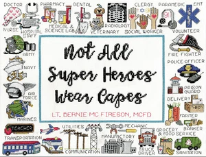Cross Stitch Kit ~ Design Works Super Heroes #DW3422 - Picture 1 of 4