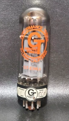 1 tubo de ranhura 6CA7 GTE34LS tubo de vácuo testado NOS calibrado TV7 - Imagem 1 de 2