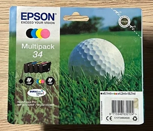 Cartouche d'encre Epson multipack 34 multicolore neuf - Afbeelding 1 van 2
