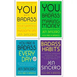 You Are a Badass Series 4 Books Collection Set By Jen Sincero NEW Paperback 2021 - Picture 1 of 5
