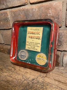 Antique Chemist Counter Glass Advertising Change Tray c1930s Rare! - Picture 1 of 6