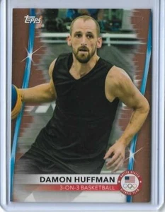 RARE 2020 TOPPS OLYMPICS DAMON HUFFMAN BRONZE CARD #44 ~ 3 ON 3 HOOPS 2021 ~ QTY - Bild 1 von 2