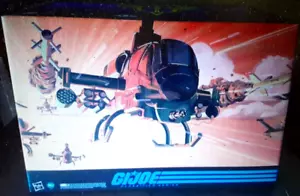 GIJOE Classified Haslab DRAGONFLY XH-1 Assault COPTER Vehicle No Figures INHAND! - Picture 1 of 12