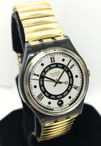 Orologio Swatch The Originals GM710 GM711 " Torrone Grosso " -Vintage- 1994 - NOS - Foto 1 di 20