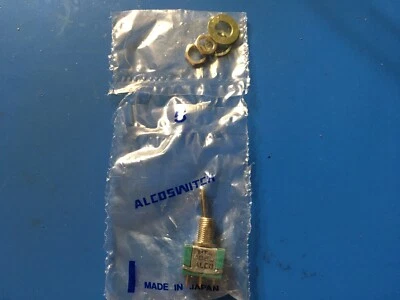 INTERRUPTOR DE PALANCA MTA106D 6A 125V ENCENDIDO/ENCENDIDO PANEL MONTAJE ALCO INTERRUPTOR (LOTE DE 1) Foto 1 de 4