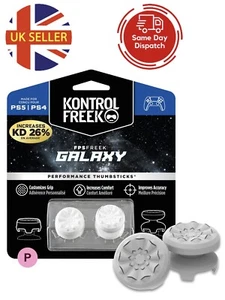 Kontrol Freek PS5 PS4 Performance Thumbsticks Galaxy White - Picture 1 of 6