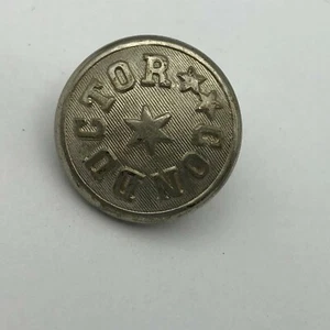 Vintage CONDUCTOR Uniform Button Train Railroad Railway Trolley Gaunt & Sons - Picture 1 of 12