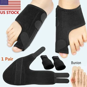 Big Toe Separator Corrector Support Straightener Bunion Splints Alignment Spacer - Picture 1 of 12