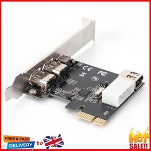 PCI-E 1X to 16X 1394 DV Video Capture Card with 6 Pin to 4 Pin Firewire Adapter - Picture 1 of 8