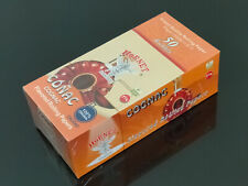 1 Box (50 Booklets 2500 leaves) Cognac Flavored 1 1/4(78 mm) Rolling Papers #031