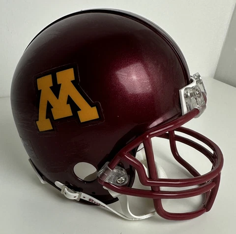 Minnesota University Golden Gophers NCAA Riddell Authentic MINI Football Helmet Cover