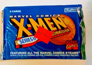Skybox Marvel Comics X-Men 1993 tarjetas coleccionables paquete de 1 serie II nuevas - Imagen 1 de 2