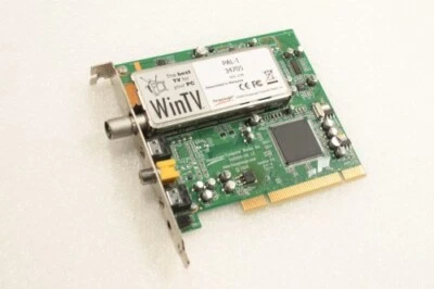 Hauppauge WinTV PAL-I 34705 REV J198 TV Tuner PCI Card 340000-09 - Image 1 of 3