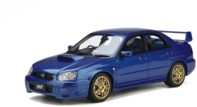 Otto 369 Subaru Impreza WRX STi model road car Phase 2 Blue Resin 2003 1:18th - Image 1 of 4