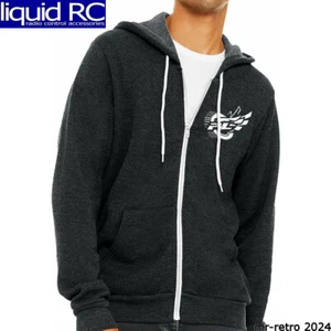 Pro-Line 985905 Pro-Line Wings Gray Zip-Up Hoodie - XXL - Picture 1 of 1