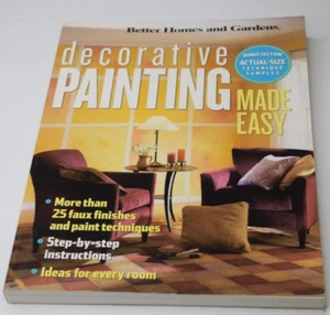 DECORATIVE PAINTING MADE EASY by Better Homes & Gardens (2003, Pb) - Imagen 1 de 5