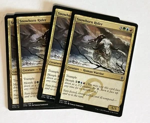 Snowhorn Rider (4) Khans of Tarkir NM MTG Magic the Gathering - Bild 1 von 1