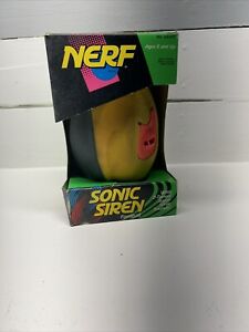 Kenner Rare 1993 vintage NERF Sonic Siren FOOTBALL foam