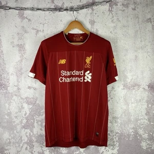 Vintage New Balance Liverpool Soccer Jersey 2016-2017 Home Football Shirt L - Picture 1 of 15