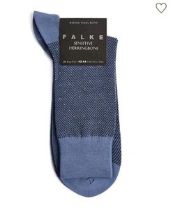 Falke Merino Wool Blend, sensitive Herringbone Socks, s.39-40, RRP $26 - Picture 1 of 3