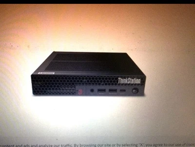 Lenovo ThinkStation P3 Tiny (512GB SSD, Intel Core i7 13th Gen., 4.90 GHz, 16GB  - Image 1 of 4