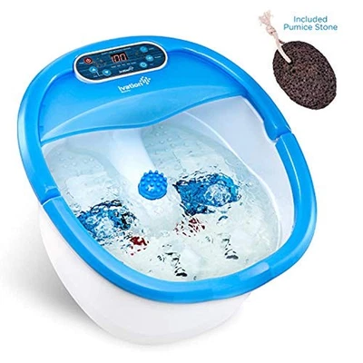 Ivation Multifunction Foot Spa – Heated Bath with Vibration, Rollers, Bubble Mas - Image 1 of 4