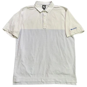FootJoy Polo Golf Shirt Kurzarm Toyota blau-weiß Herren Large - Bild 1 von 4