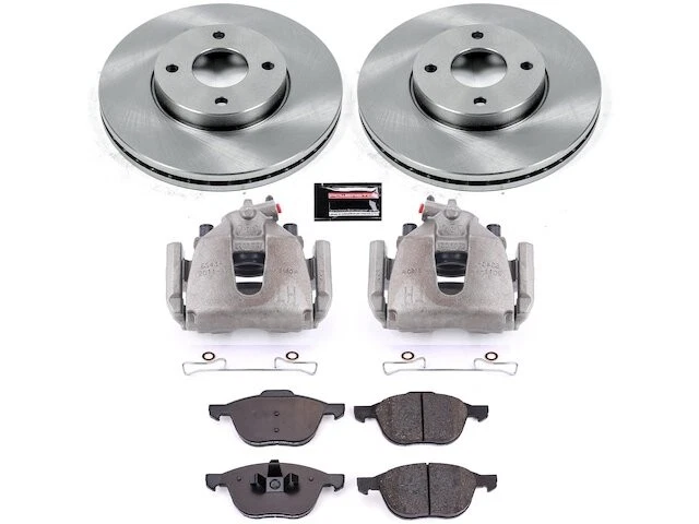 Power Stop 84KD99B Front Brake Pad and Rotor Kit Fits 2005-2007 Ford Focus - Изображение 1 из 1