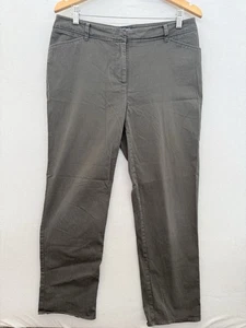 Sportscraft Pants Womens Size 12 Black Japanese Fabric Chinos - Picture 1 of 7