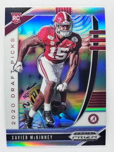 XAVIER MCKINNEY 2020 Prizm Draft Picks #168 Silver Prizm Rookie RC Alabama - Imagen 1 de 3